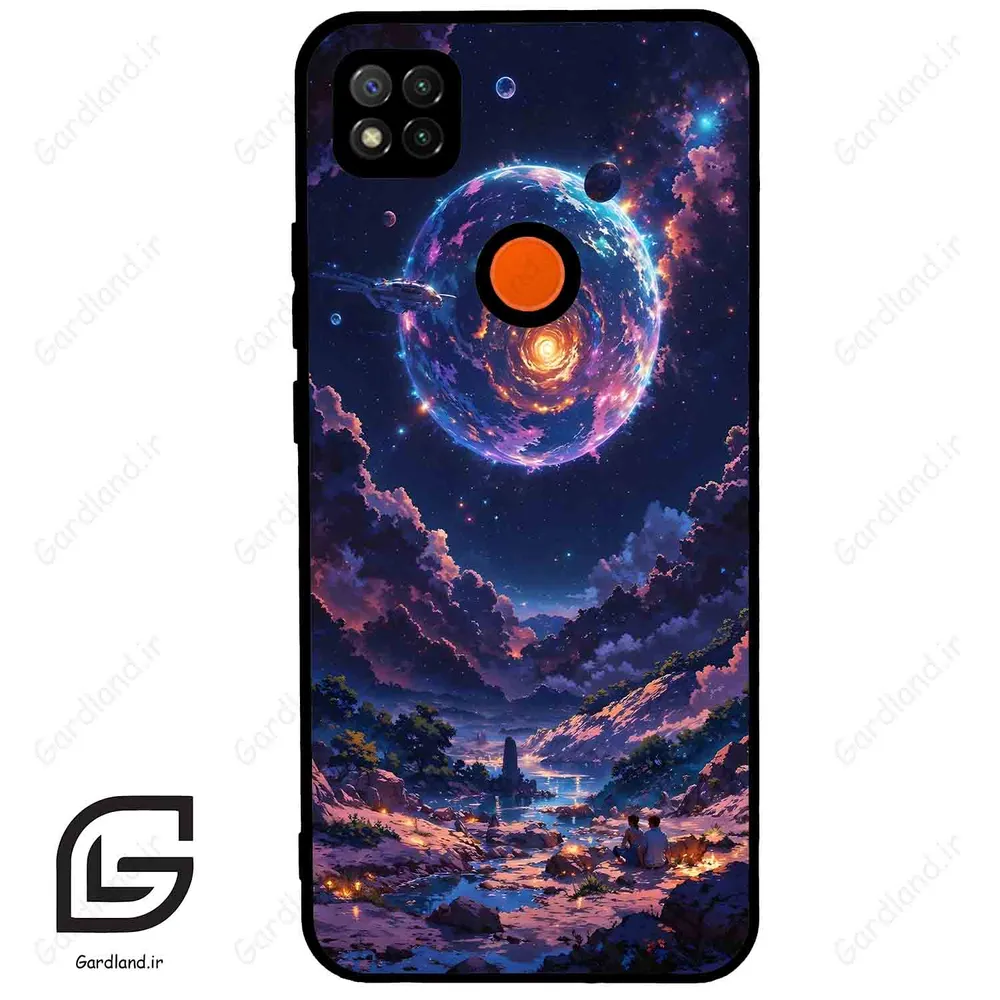 قاب گوشی شیائومی ردمی 9 سی (Redmi 9C ) طرح ماه کد 2344