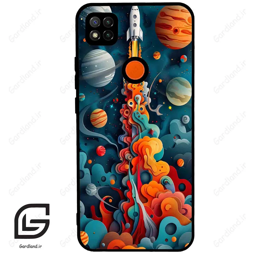 قاب گوشی شیائومی ردمی 9 سی (Redmi 9C ) طرح موشک کد 2470