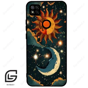 قاب گوشی شیائومی ردمی 9 سی (Redmi 9C ) طرح ماه کد 2474