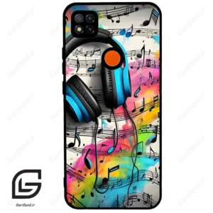 قاب گوشی شیائومی ردمی 9 سی (Redmi 9C ) طرح موسیقی کد 2482