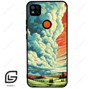 قاب گوشی شیائومی ردمی 9 سی (Redmi 9C ) طرح ابرنگی کد 2491
