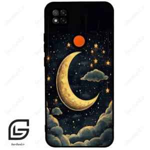 قاب گوشی شیائومی ردمی 9 سی (Redmi 9C ) طرح ماه کد 2547