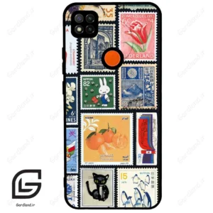 قاب گوشی شیائومی ردمی 9 سی (Redmi 9C ) طرح تمبر کد 2603