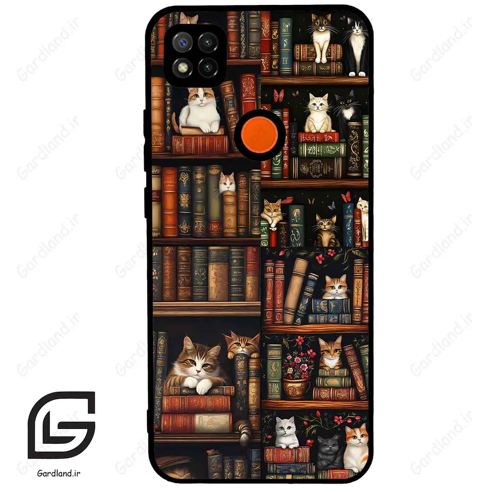 قاب گوشی شیائومی ردمی 9 سی (Redmi 9C ) طرح کتابخانه کد 2675