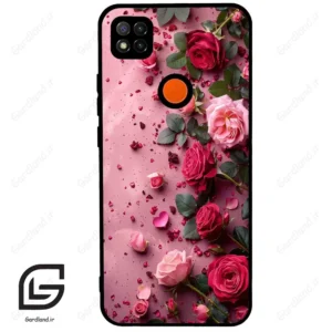قاب گوشی شیائومی ردمی 9 سی (Redmi 9C ) طرح رز کد 2744