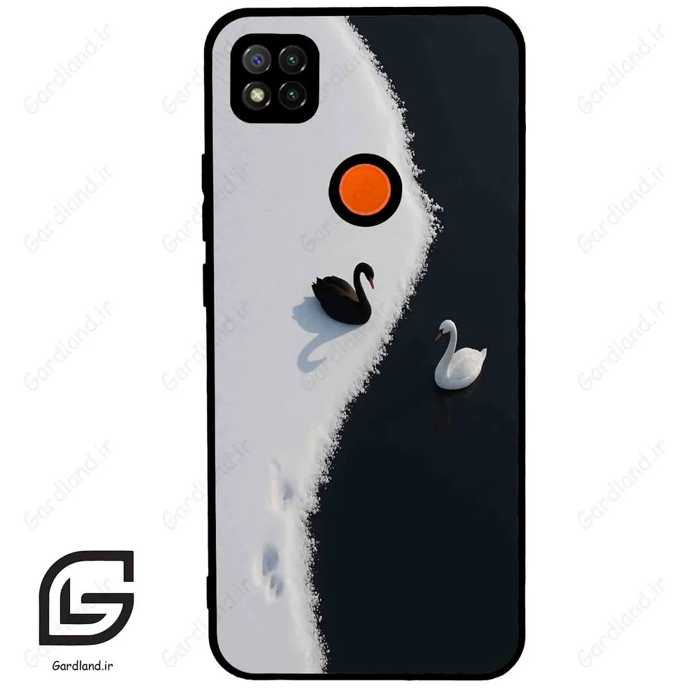 قاب گوشی شیائومی ردمی 9 سی (Redmi 9C ) طرح قو کد 2804