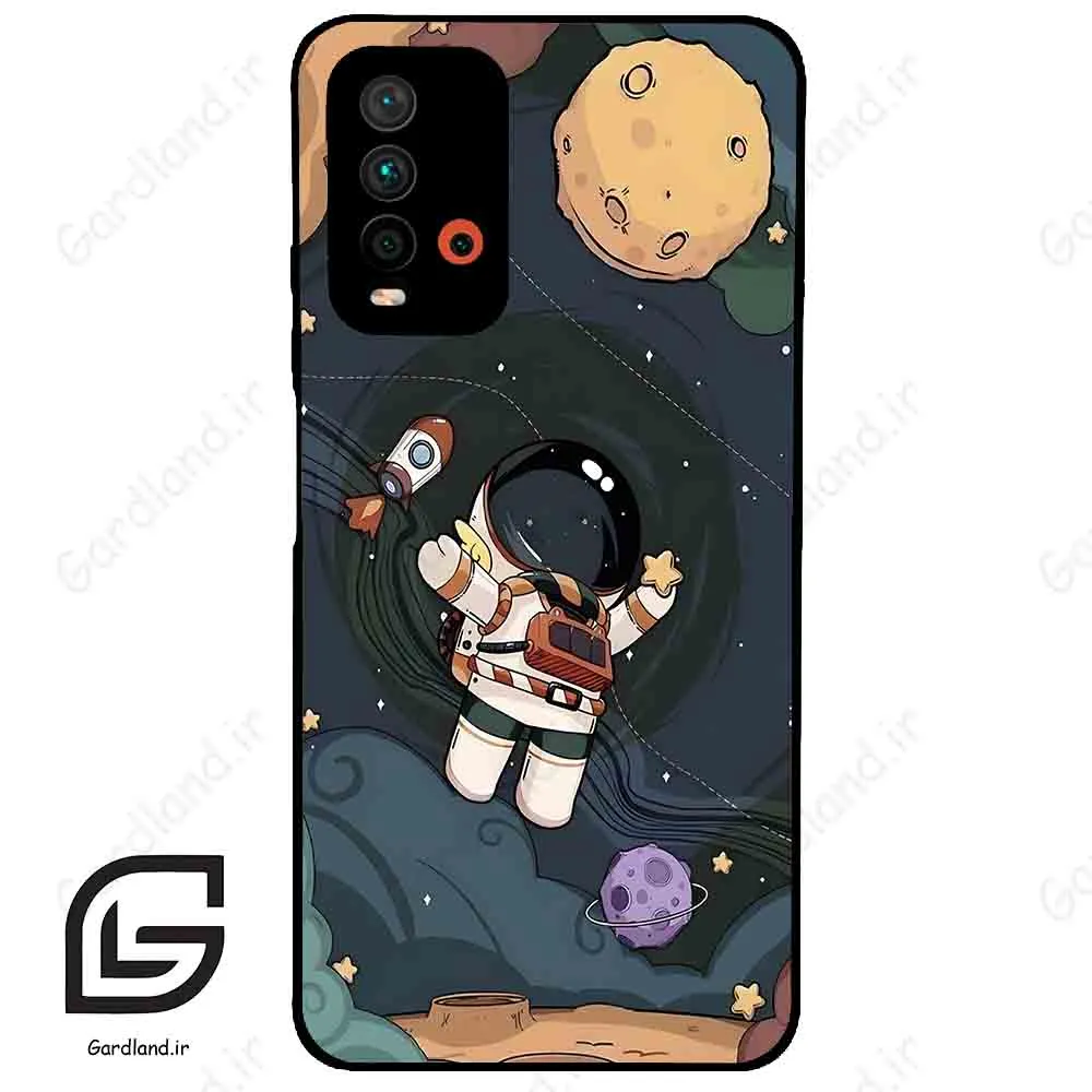 قاب گوشی شیائومی ردمی 9 تی (Redmi 9T ) طرح فضانورد کد 2001