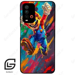 قاب گوشی شیائومی ردمی 9 تی (Redmi 9T ) طرح سوپرماریو کد 2016