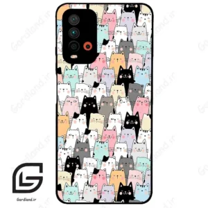 قاب گوشی شیائومی ردمی 9 تی (Redmi 9T ) طرح گربه کد 2019