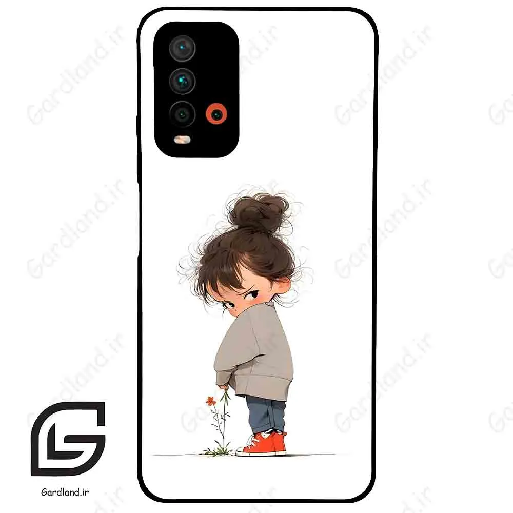 قاب گوشی شیائومی ردمی 9 تی (Redmi 9T ) طرح دخترانه کد 2021