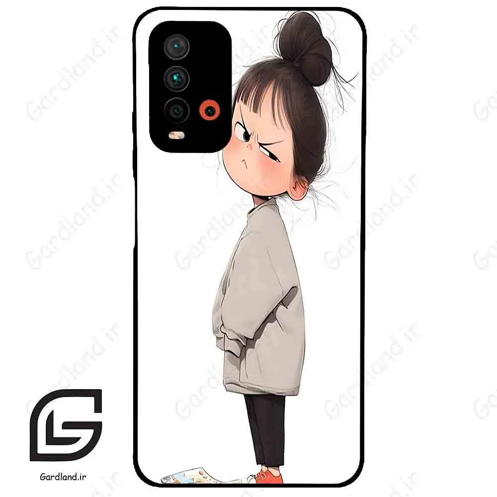 قاب گوشی شیائومی ردمی 9 تی (Redmi 9T ) طرح دخترانه کد 2022