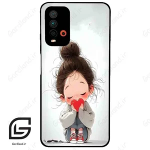 قاب گوشی شیائومی ردمی 9 تی (Redmi 9T ) طرح دخترانه کد 2025