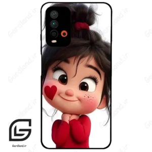 قاب گوشی شیائومی ردمی 9 تی (Redmi 9T ) طرح دخترانه کد 2026