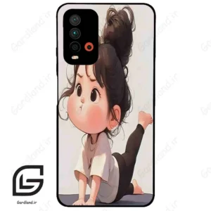 قاب گوشی شیائومی ردمی 9 تی (Redmi 9T ) طرح دخترانه کد 2029