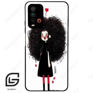 قاب گوشی شیائومی ردمی 9 تی (Redmi 9T ) طرح دخترانه کد 2031