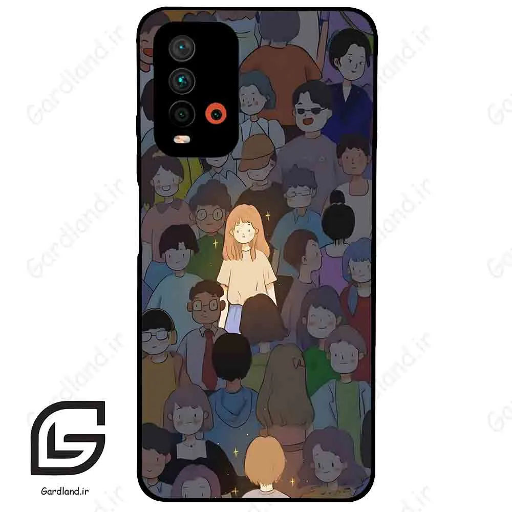 قاب گوشی شیائومی ردمی 9 تی (Redmi 9T ) طرح فانتزی کد 2043