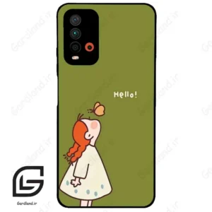 قاب گوشی شیائومی ردمی 9 تی (Redmi 9T ) طرح دخترانه کد 2044