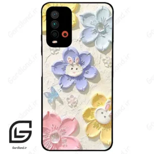 قاب گوشی شیائومی ردمی 9 تی (Redmi 9T ) طرح گل کد 2046