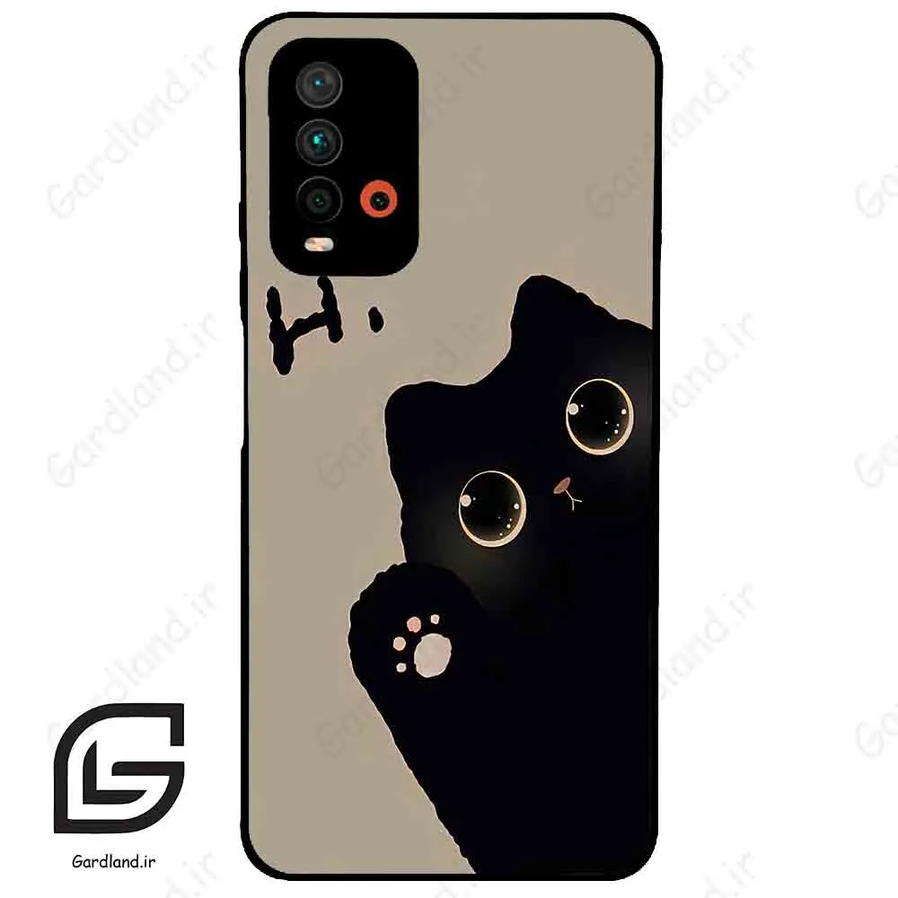 قاب گوشی شیائومی ردمی 9 تی (Redmi 9T ) طرح گربه کد 2059