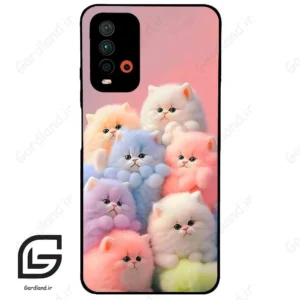 قاب گوشی شیائومی ردمی 9 تی (Redmi 9T ) طرح گربه کد 2073