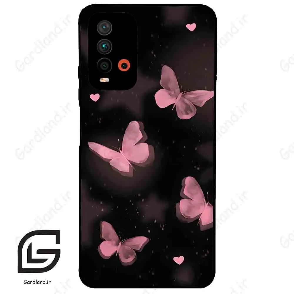 قاب گوشی شیائومی ردمی 9 تی (Redmi 9T ) طرح پروانه کد 2080