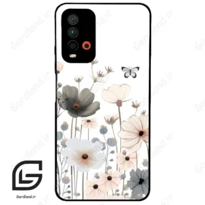 قاب گوشی شیائومی ردمی 9 تی (Redmi 9T ) طرح گل کد 2081