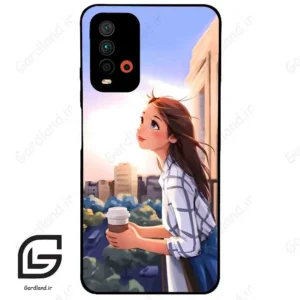 قاب گوشی شیائومی ردمی 9 تی (Redmi 9T ) طرح دخترانه کد 2086