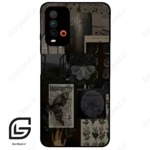 قاب گوشی شیائومی ردمی 9 تی (Redmi 9T ) طرح پروانه کد 2096