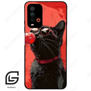 قاب گوشی شیائومی ردمی 9 تی (Redmi 9T ) طرح گربه کد 2131