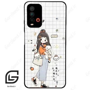 قاب گوشی شیائومی ردمی 9 تی (Redmi 9T ) طرح فانتزی کد 2194