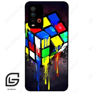 قاب گوشی شیائومی ردمی 9 تی (Redmi 9T ) طرح مکعب کد 2236