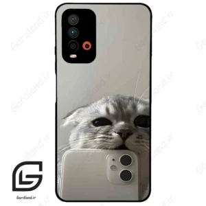 قاب گوشی شیائومی ردمی 9 تی (Redmi 9T ) طرح گربه کد 2246