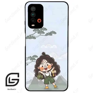 قاب گوشی شیائومی ردمی 9 تی (Redmi 9T ) طرح دخترانه کد 2263