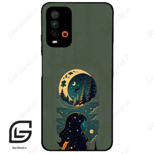 قاب گوشی شیائومی ردمی 9 تی (Redmi 9T ) طرح ماه کد 2267