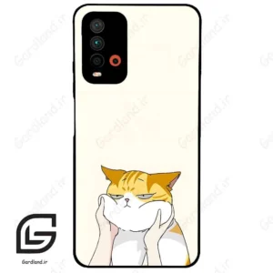 قاب گوشی شیائومی ردمی 9 تی (Redmi 9T ) طرح گربه کد 2298