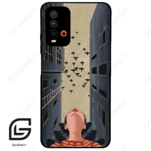 قاب گوشی شیائومی ردمی 9 تی (Redmi 9T ) طرح دختر کد 2311