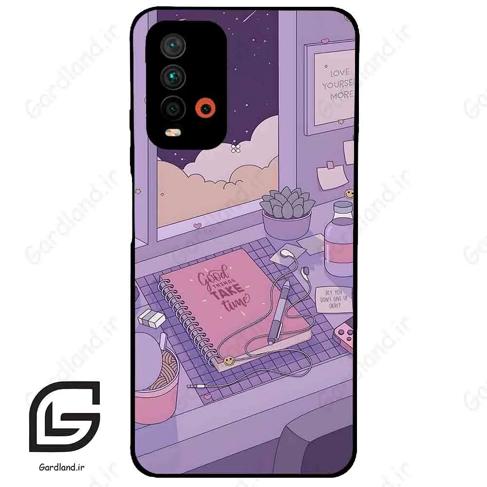قاب گوشی شیائومی ردمی 9 تی (Redmi 9T ) طرح دخترانه کد 2313