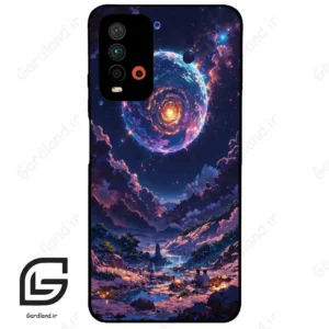 قاب گوشی شیائومی ردمی 9 تی (Redmi 9T ) طرح ماه کد 2344