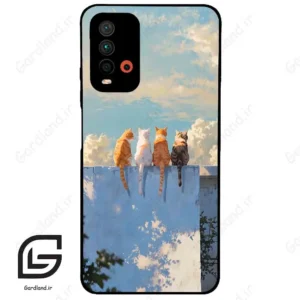 قاب گوشی شیائومی ردمی 9 تی (Redmi 9T ) طرح گربه کد 2367