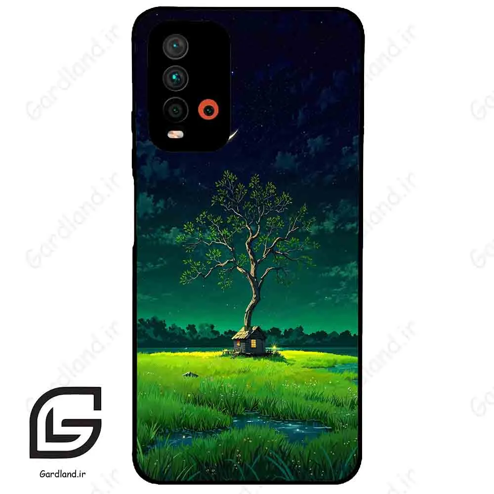 قاب گوشی شیائومی ردمی 9 تی (Redmi 9T ) طرح درخت کد 2385