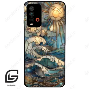 قاب گوشی شیائومی ردمی 9 تی (Redmi 9T ) طرح شیشه کد 2393