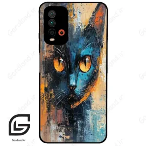 قاب گوشی شیائومی ردمی 9 تی (Redmi 9T ) طرح گربه کد 2397