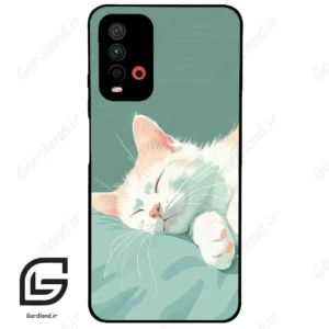 قاب گوشی شیائومی ردمی 9 تی (Redmi 9T ) طرح گربه کد 2403