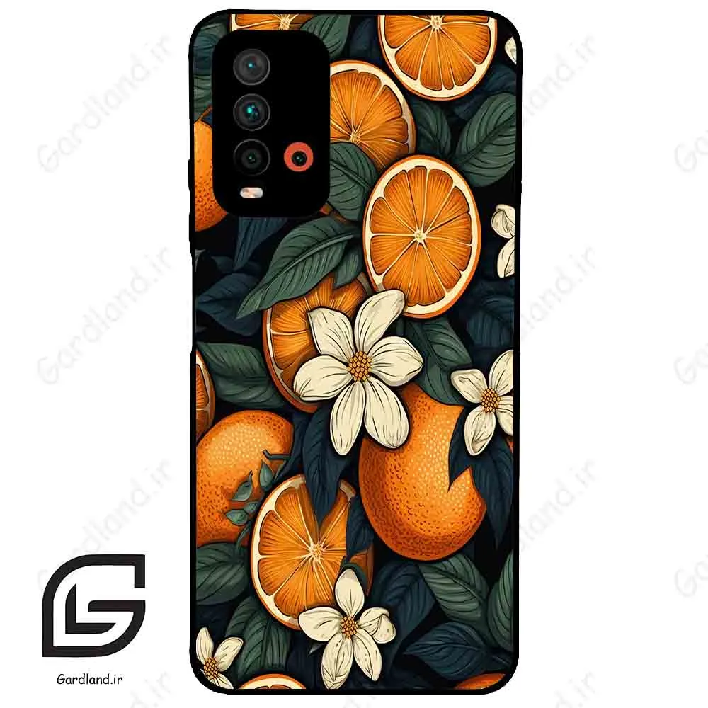 قاب گوشی شیائومی ردمی 9 تی (Redmi 9T ) طرح پرتقالی کد 2423