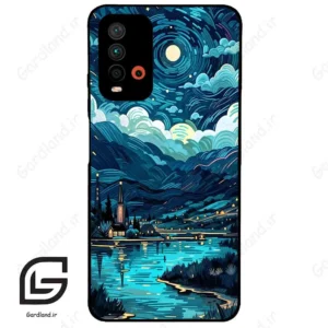قاب گوشی شیائومی ردمی 9 تی (Redmi 9T ) طرح شب کد 2425
