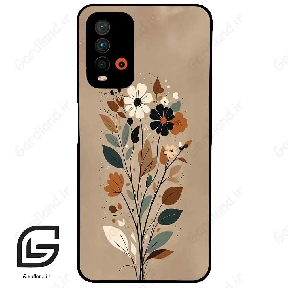 قاب گوشی شیائومی ردمی 9 تی (Redmi 9T ) طرح گل کد 2436