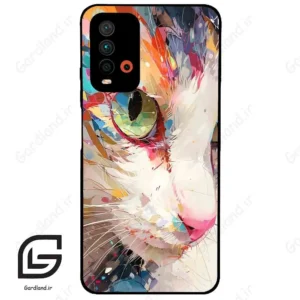 قاب گوشی شیائومی ردمی 9 تی (Redmi 9T ) طرح گربه کد 2437