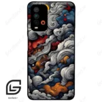 قاب گوشی شیائومی ردمی 9 تی (Redmi 9T ) طرح ابرنگی کد 2448