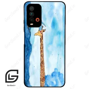 قاب گوشی شیائومی ردمی 9 تی (Redmi 9T ) طرح زرافه کد 2456