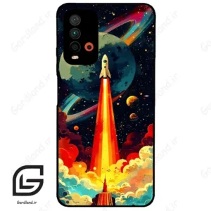 قاب گوشی شیائومی ردمی 9 تی (Redmi 9T ) طرح موشک کد 2463